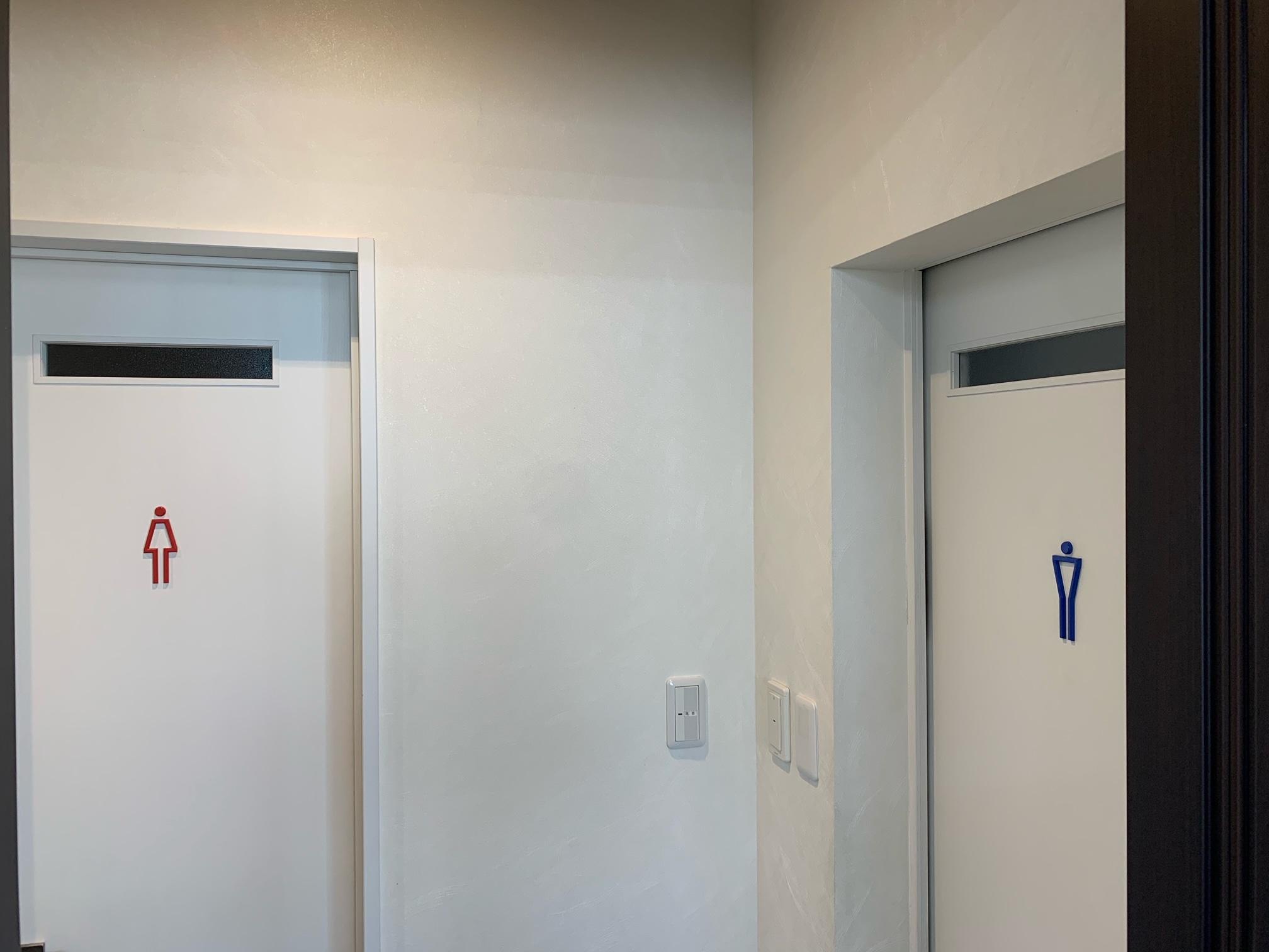 トイレは完全別です。