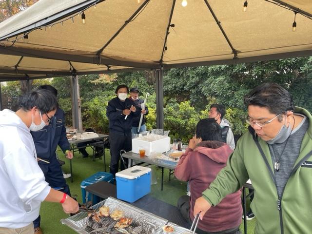 昨年１１月のバーベキュー開催
