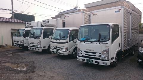 ２ｔ車でのルート配送ドライバー