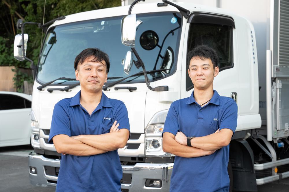 【2t平】トラックドライバー(県内・建材の配送)