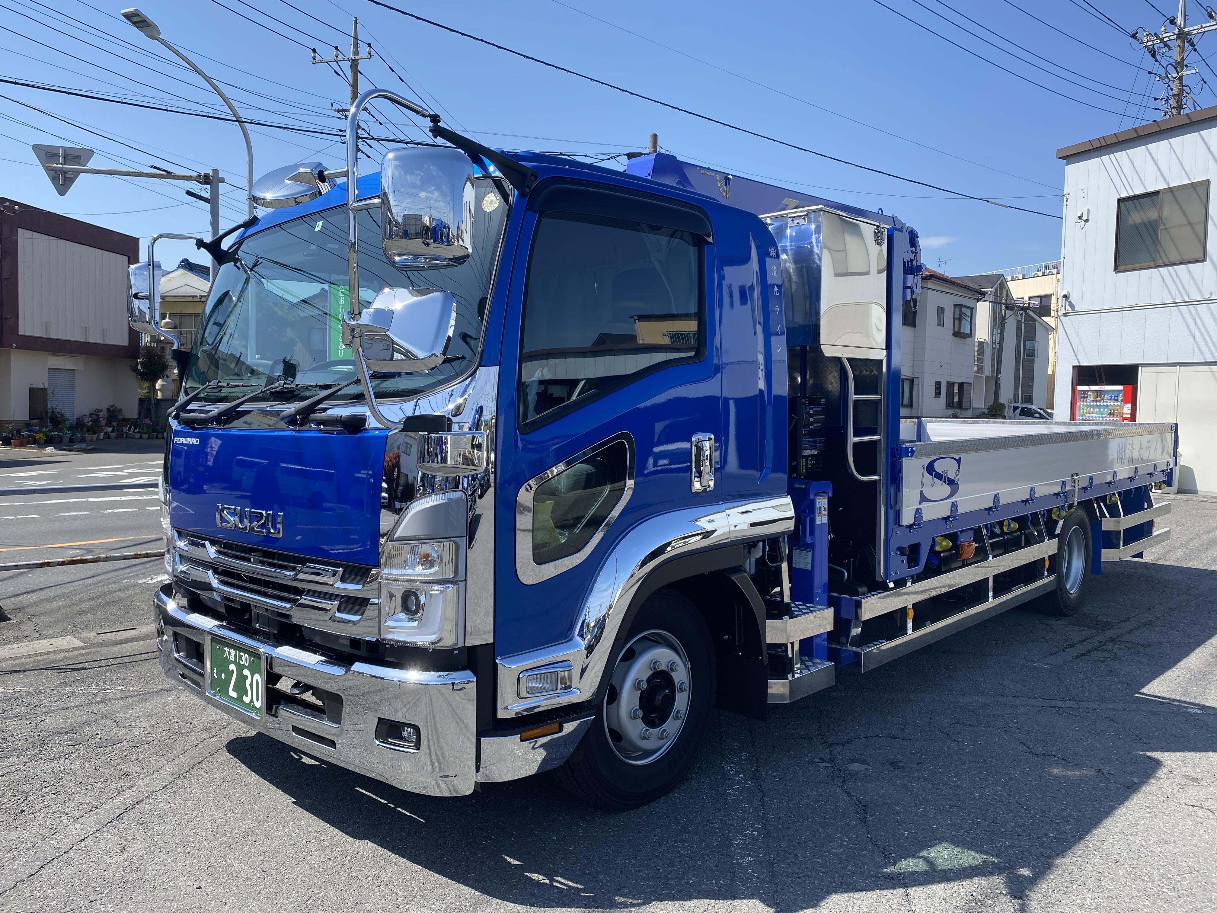 8ｔクレーン車ドライバー