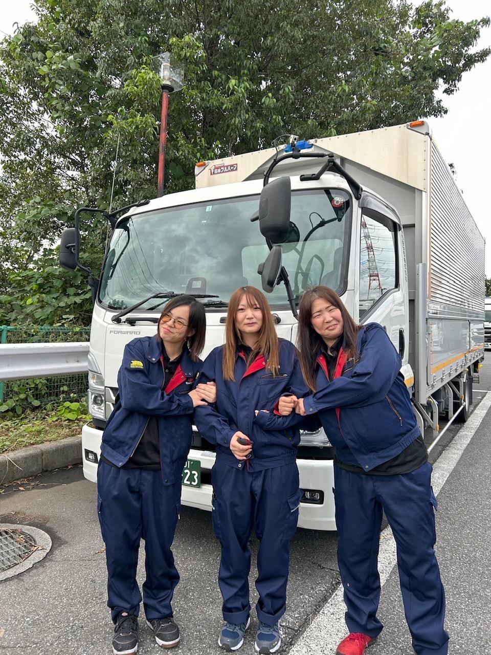 三菱食品グループの中型ドライバー