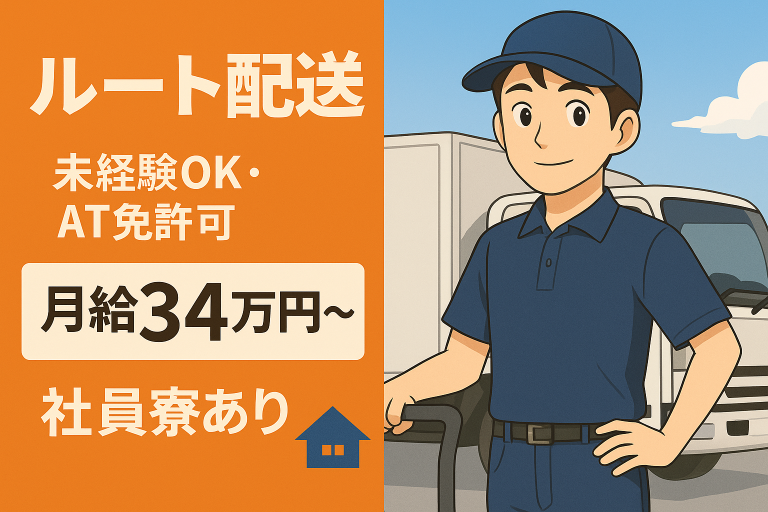 食品ルート配送ドライバー（月給34万円～／家庭と両立OK） | 株式会社SFCライン(東京都江戸川区)の求人