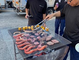 年に一度の家族会
BBQでコミュニケーションも図れます！