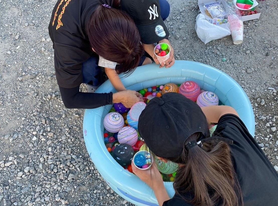 家族参加OKの家族会では
子供が遊べるゲームが盛りだくさん！