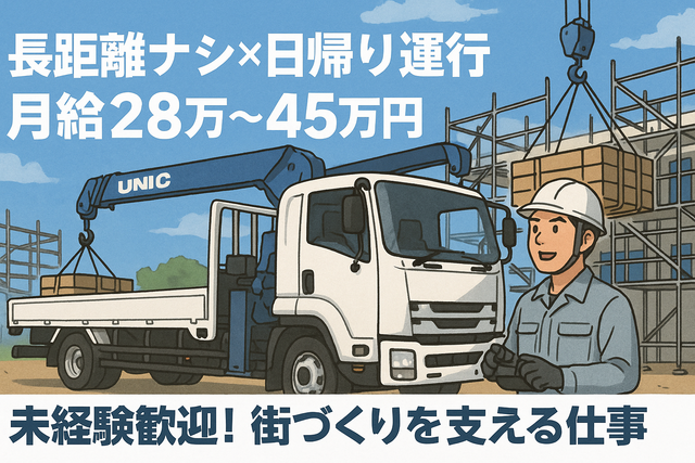 大型ユニックドライバー