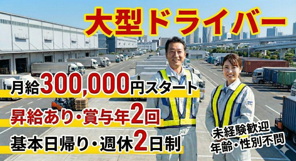 大型長距離ドライバー