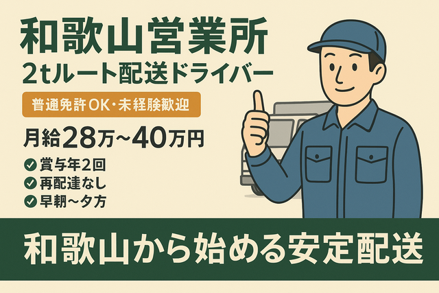 配送ドライバー（雑誌・書籍／近距離ルート配送） | 出版輸送株式会社(大阪府大阪市福島区)の求人