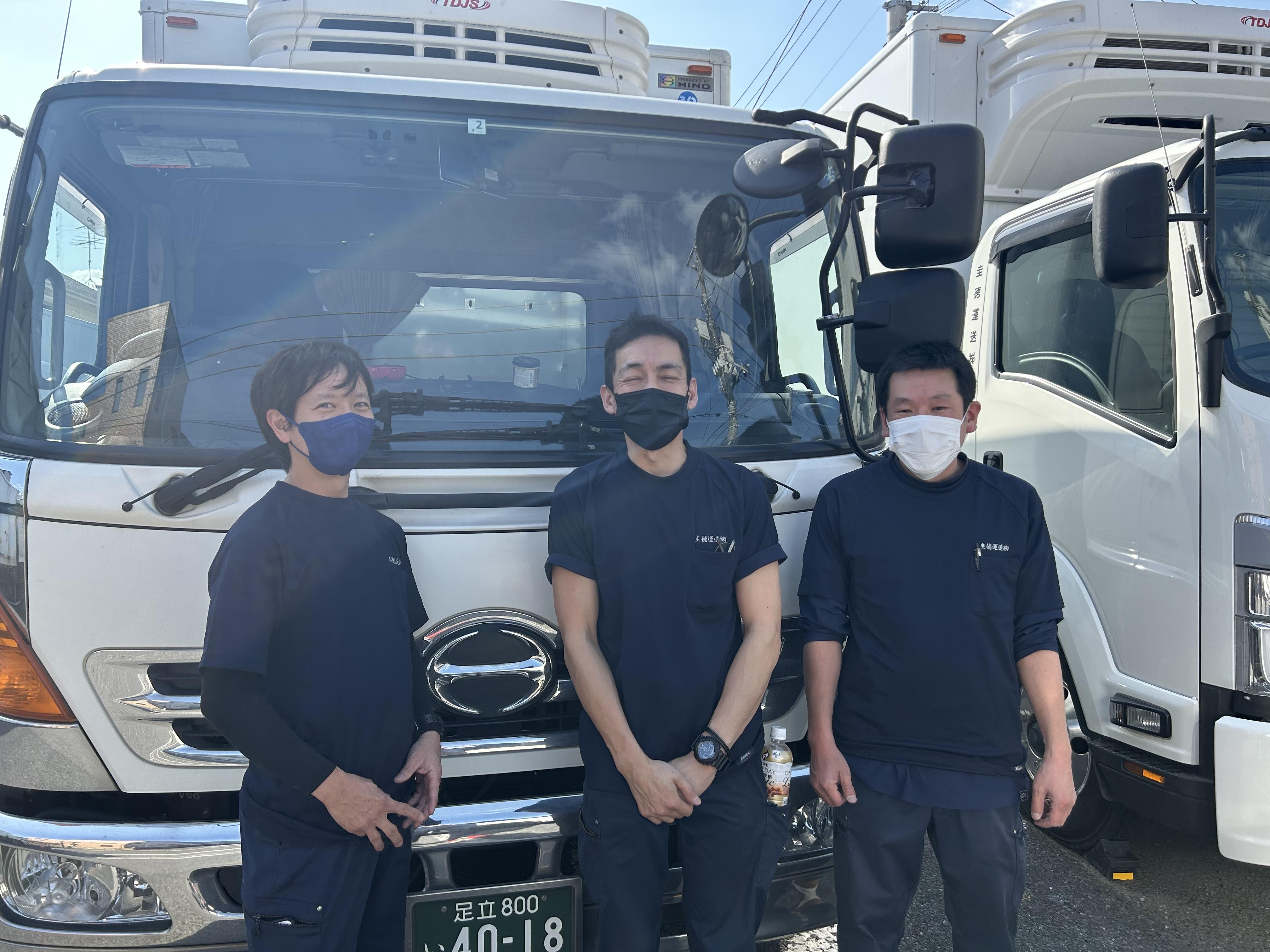 3、4tでのルート配送ドライバー