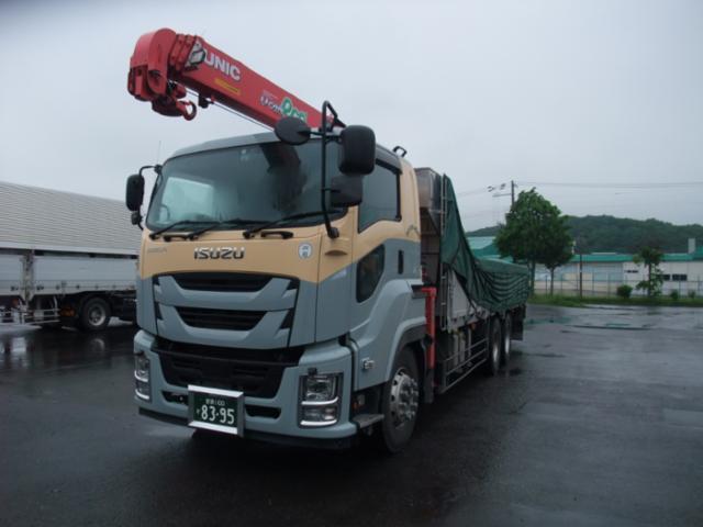 ドライバー 大型ユニック車 【正社員】苫小牧営業所