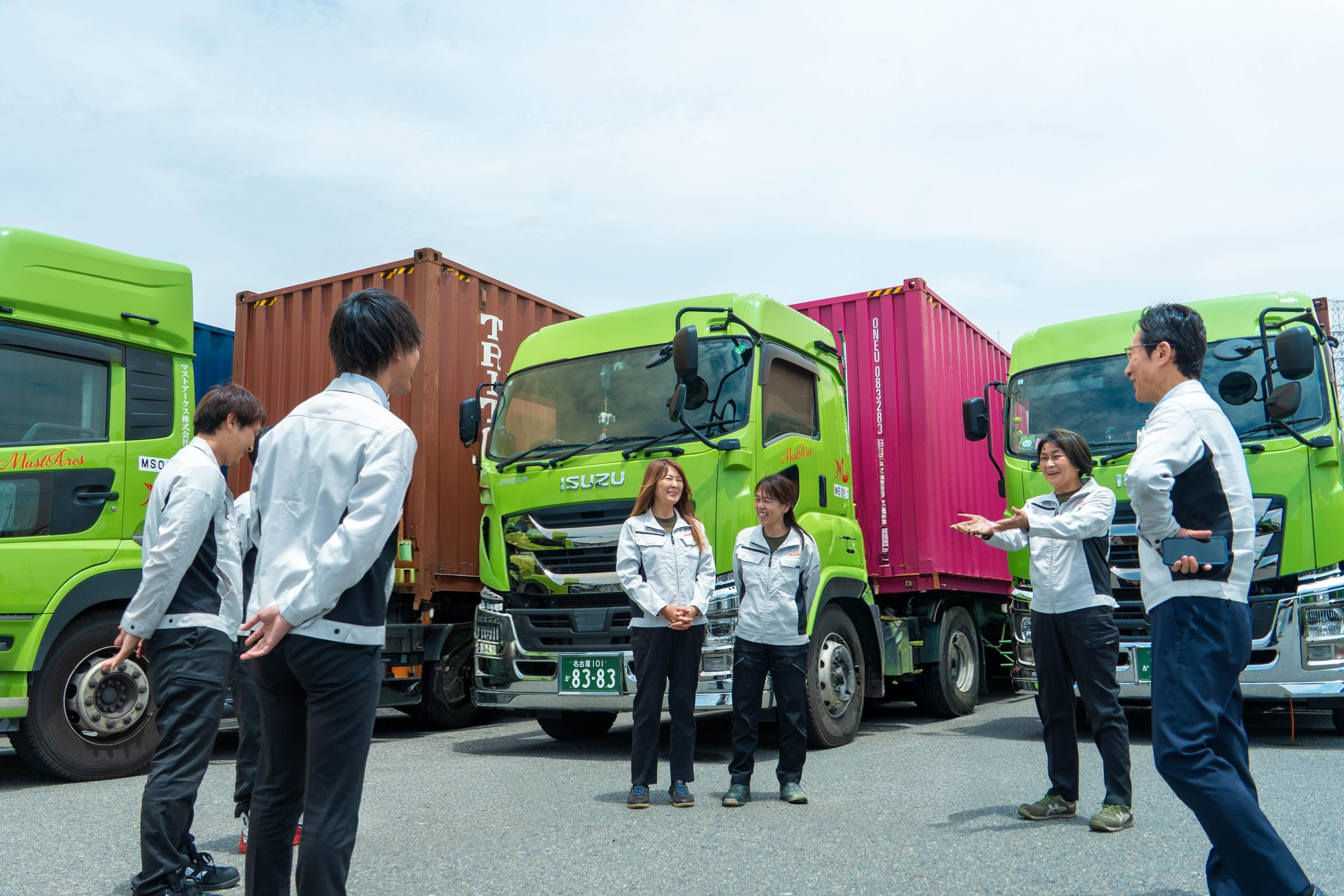 海上コンテナドライバー　未経験者さんも大歓迎！