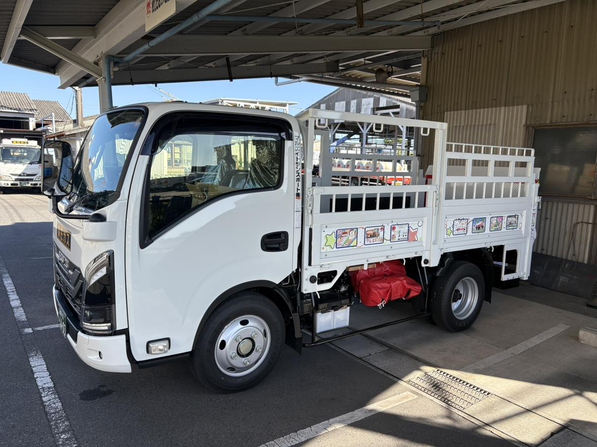 当社の車両です。