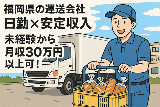 製パン輸送大型ドライバー