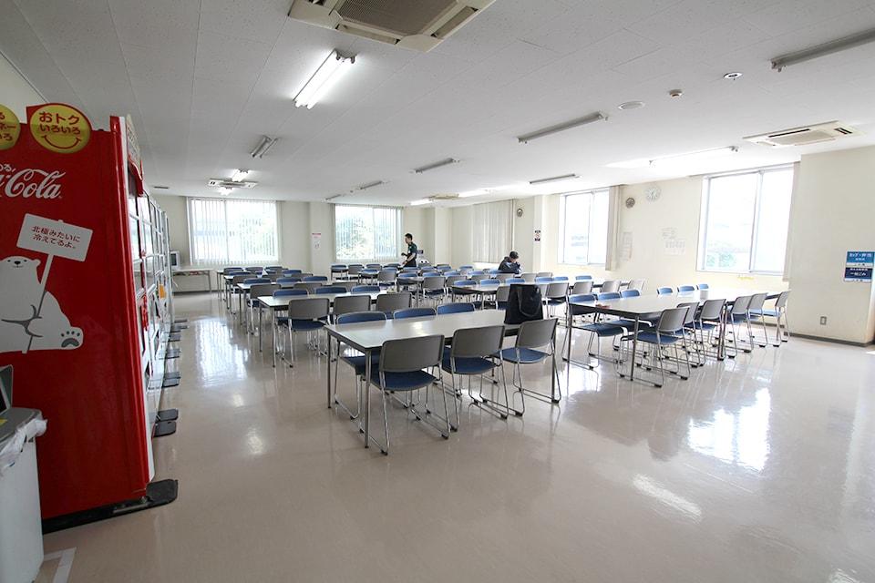 休憩室もきれい