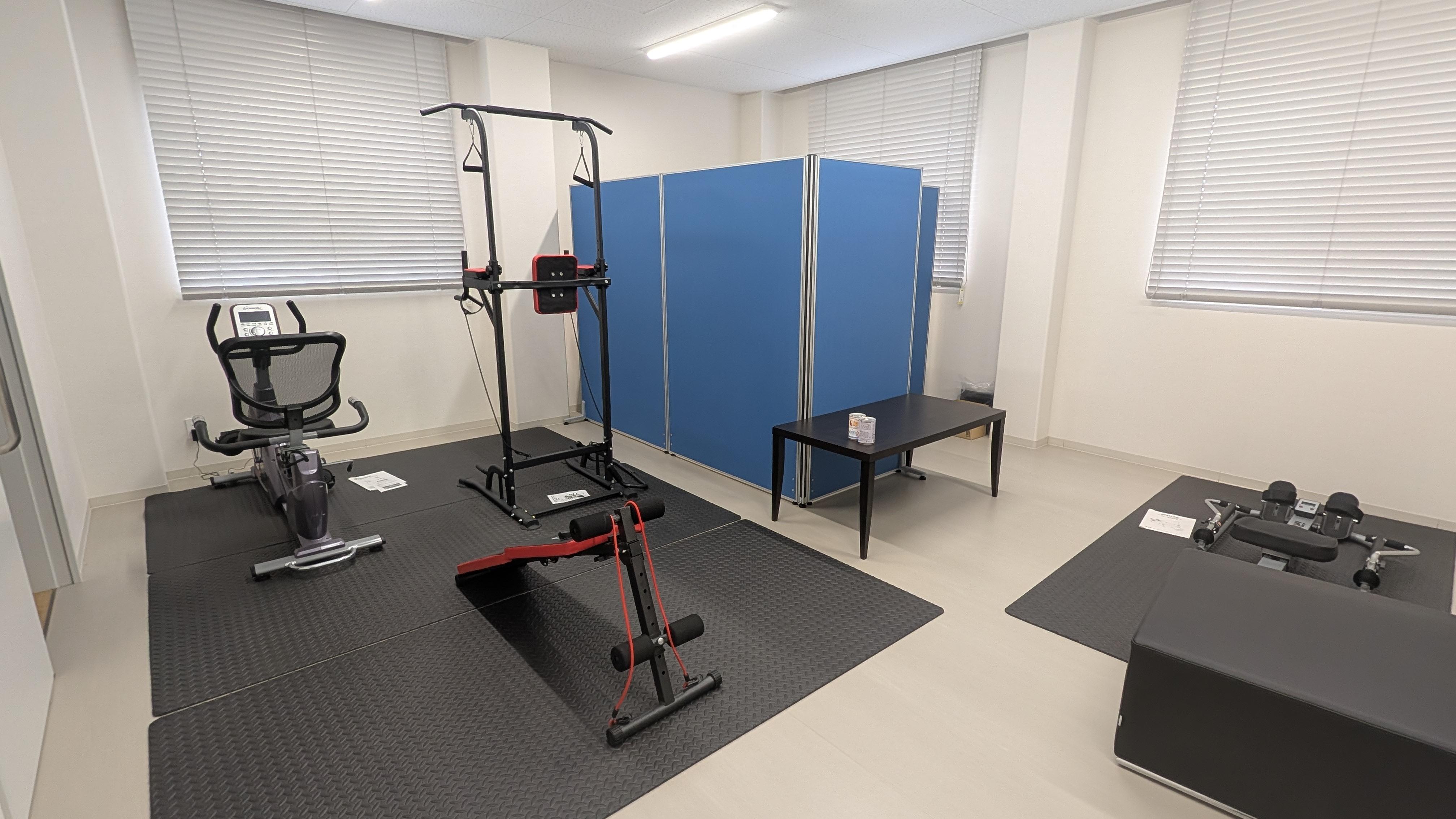 運動不足解消のためのトレーニングルーム