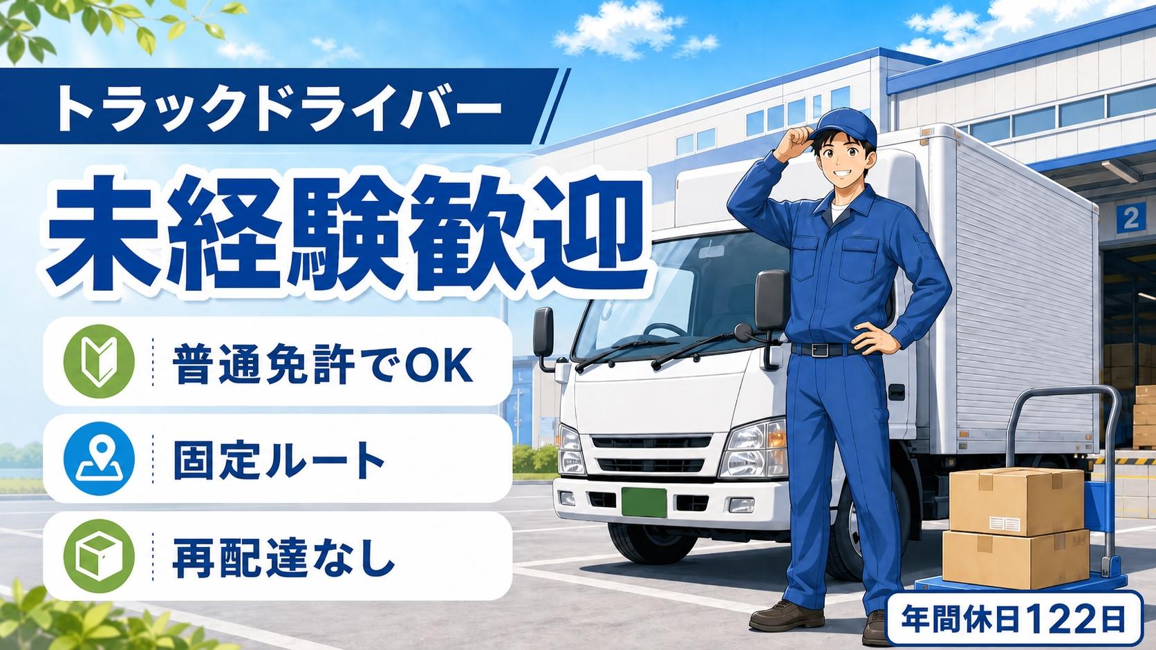 2tトラックドライバー