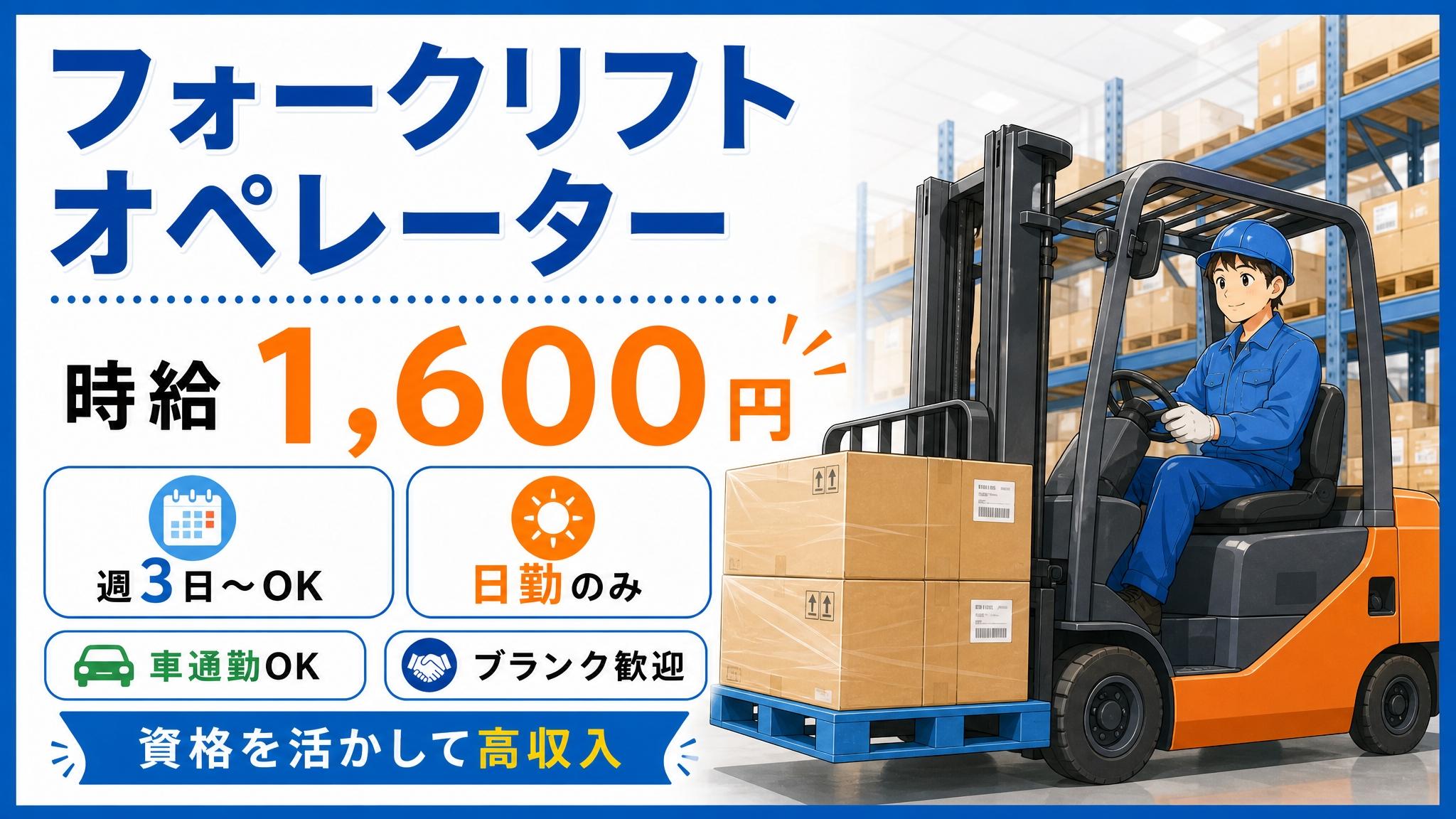 フォークリフト作業員