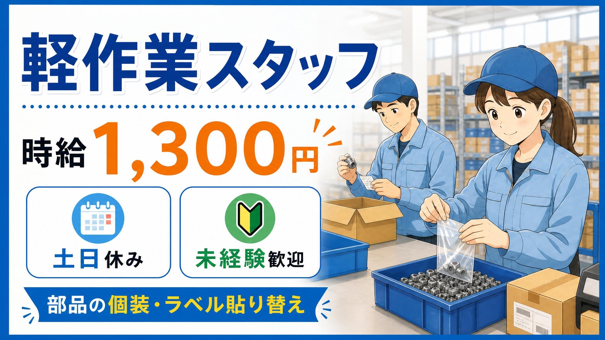 軽作業スタッフ
