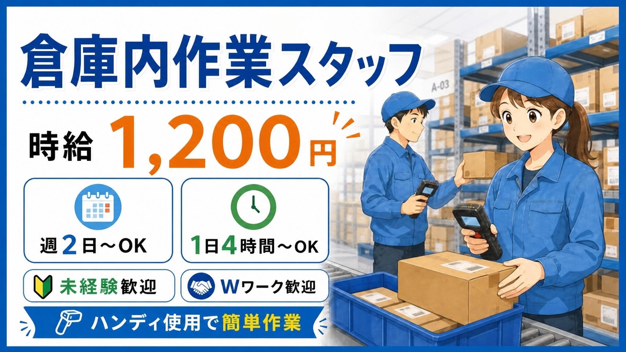 倉庫作業スタッフ
