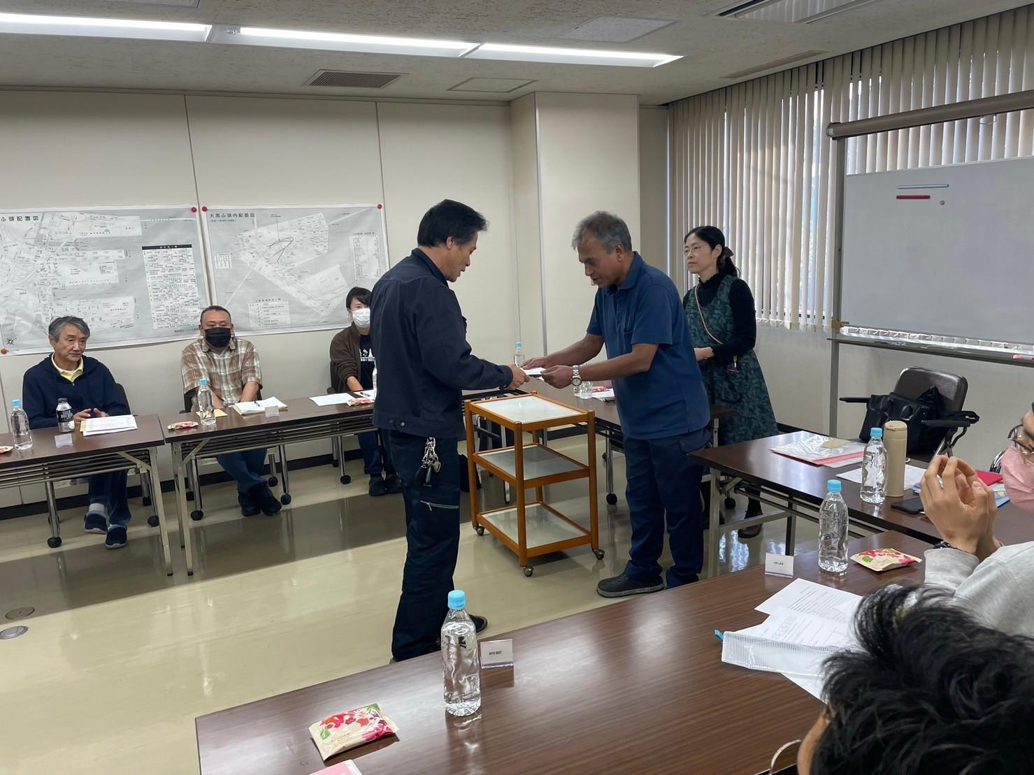 無事故表彰式